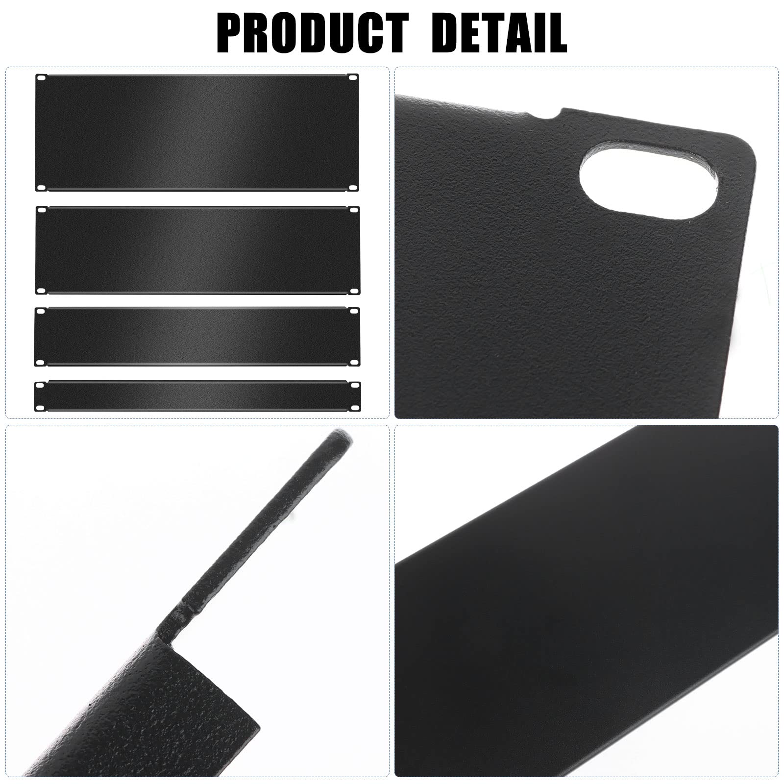 Amazon | 4個パック 1U/2U/3U/4U ブランクパネル 1U ブランク